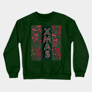 Xmas Winter Berries Crewneck Sweatshirt